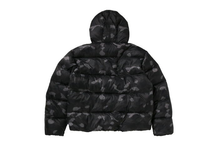 COLOR CAMO DOWN JACKET