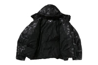 COLOR CAMO DOWN JACKET