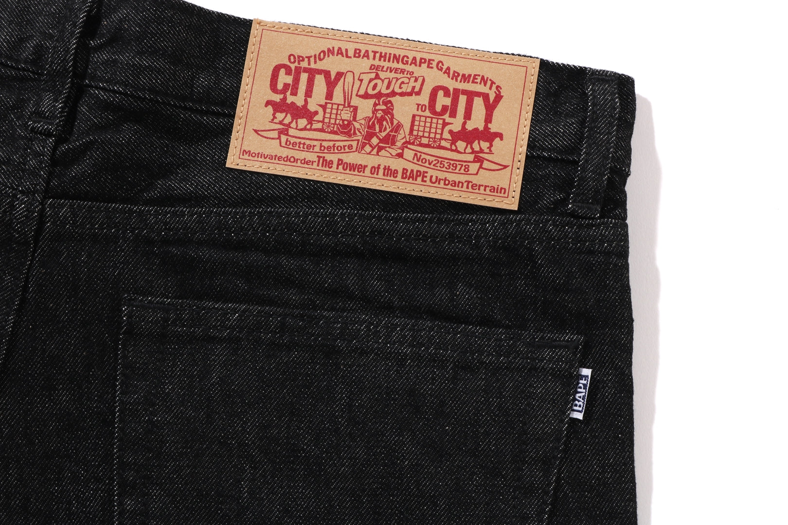 A BATHING APE® Shark 13 Oz Denim Pants | Bape official website