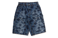 1ST CAMO DOUBLE KNEE 13 OZ RELAXED FIT DENIM SHORTS
