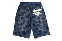 1ST CAMO DOUBLE KNEE 13 OZ RELAXED FIT DENIM SHORTS