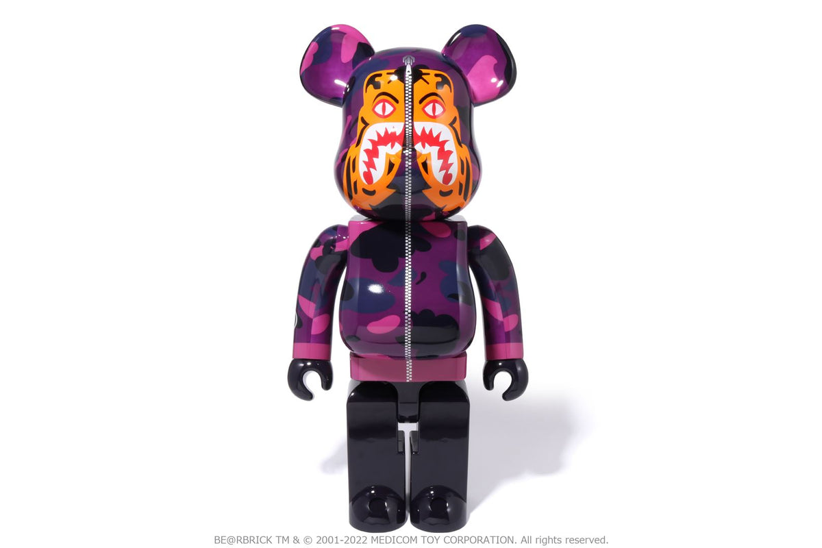 COLOR CAMO TIGER BE@RBRICK 1000%