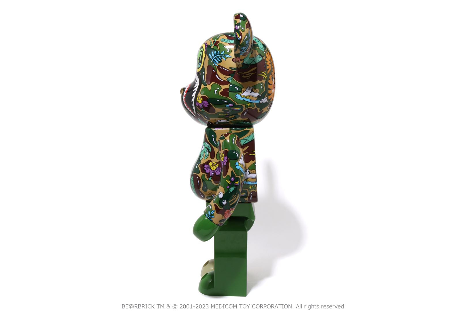 BAPE® X STEVEN HARRINGTON SHARK BE@RBRICK 1000% – uk.bape.com