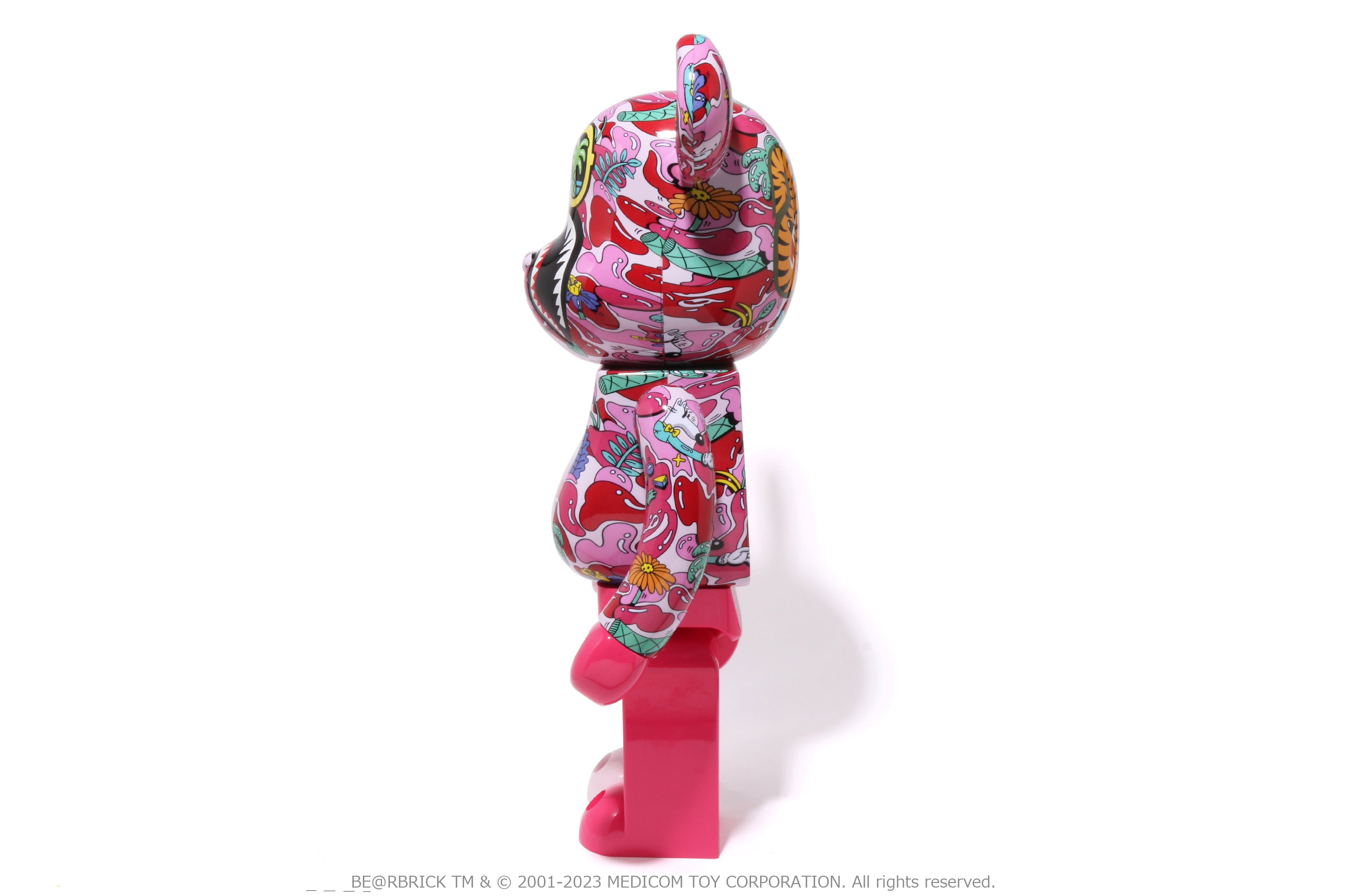 BAPE® X STEVEN HARRINGTON SHARK BE@RBRICK 1000% – uk.bape.com