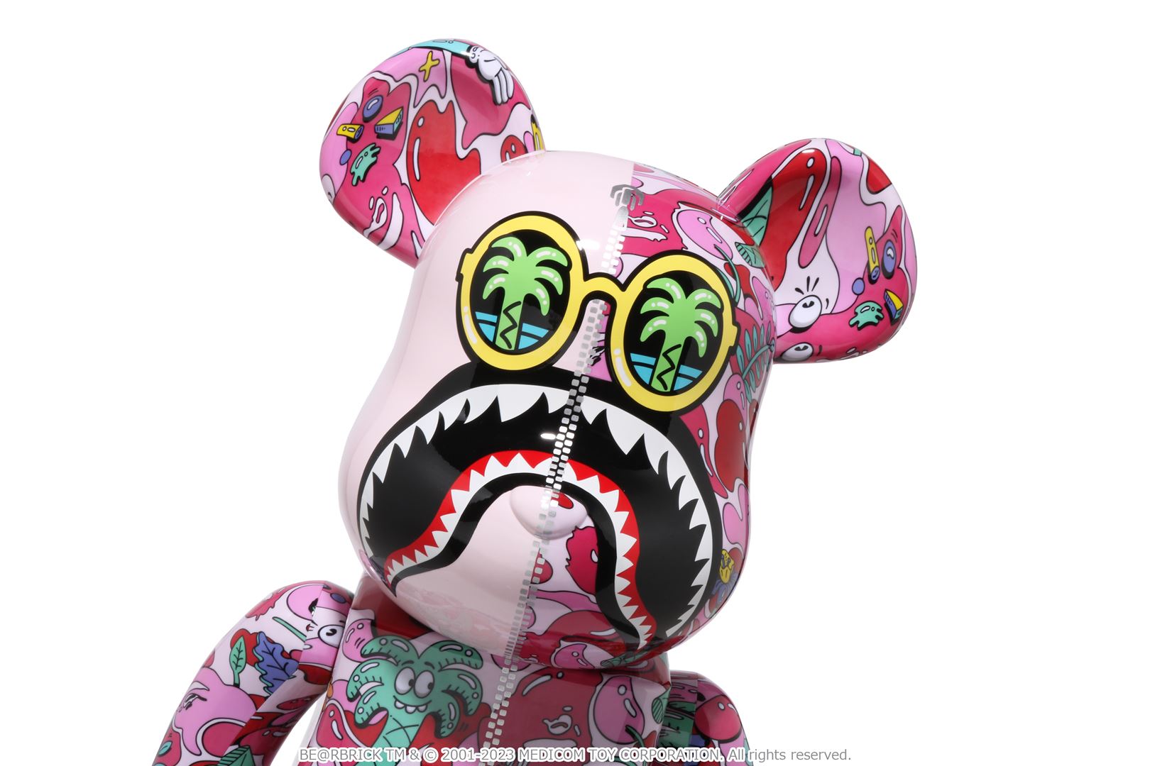 BAPE® X STEVEN HARRINGTON SHARK BE@RBRICK 1000% – uk.bape.com