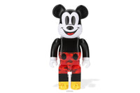 BAPE X MICKEY MOUSE ORIGINAL COLOR BE@RBRICK 100% & 400%