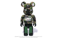 BAPE X LBWK - Livaken Kun Abc Camo BE@RBRICK 100%&400%