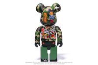 BAPE X LBWK - Livaken Kun Abc Camo BE@RBRICK 100%&400%