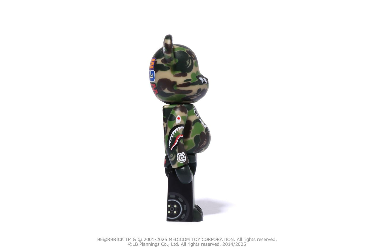 A BATHING APE® BAPE X LBWK Livaken Kun Abc Camo BE@RBRICK 100