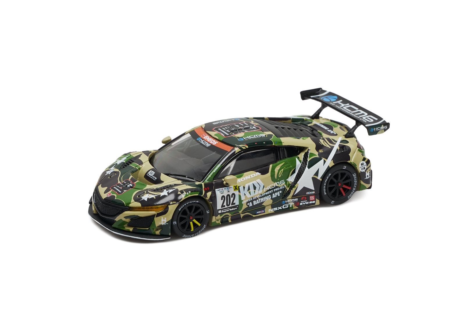 【 BAPE X POPRACE 】HONDA NSX GT3 A BATHING APE® BAPE X Poprace Honda NSX GT3 | Bape official