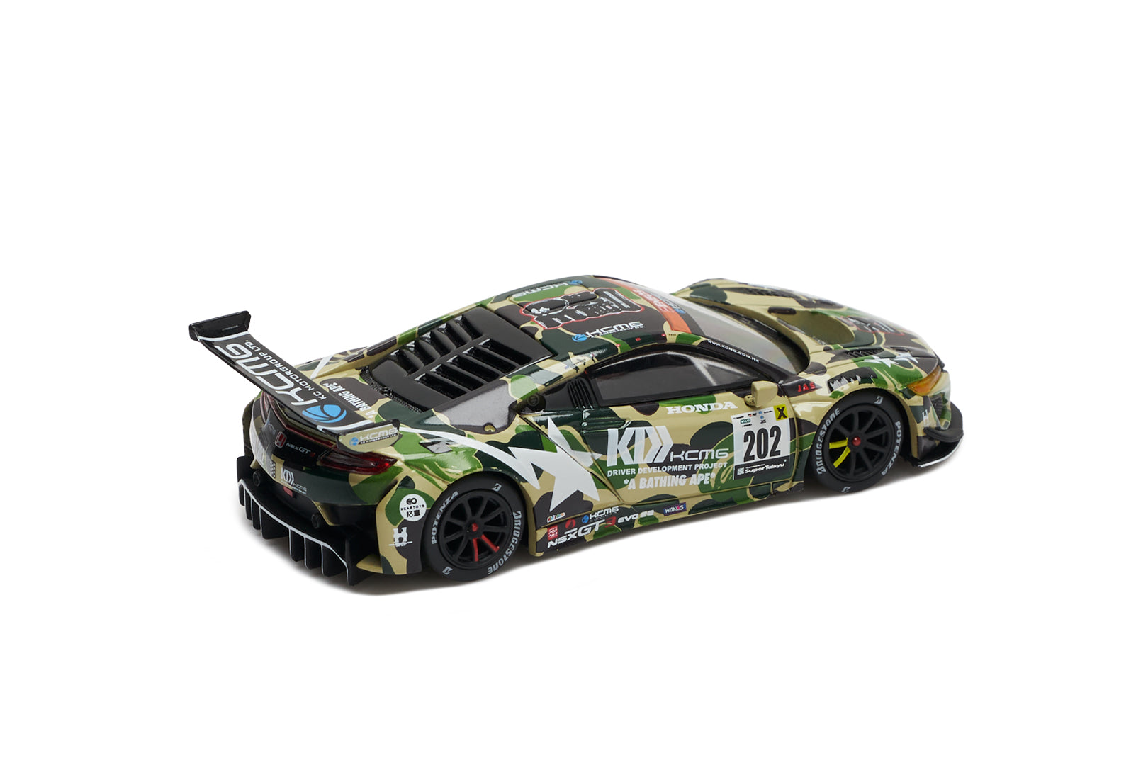 A BATHING APE® BAPE X Poprace Honda NSX GT3 | Bape official