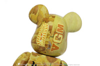 BAPE X VGM - SUNFLOWERS SHARK BE@RBRICK 100%&400% M