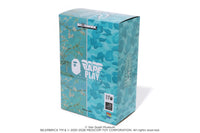 BAPE X VGM - ALMOND BLOSSOM SHARK BE@RBRICK 100%&400%