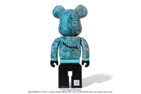 BAPE X VGM - ALMOND BLOSSOM SHARK BE@RBRICK 100%&400%