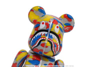 BAPE X MEDICOM TOY 30TH ANNIV.SHARK HOODIE BE@RBRICK 100%&400%