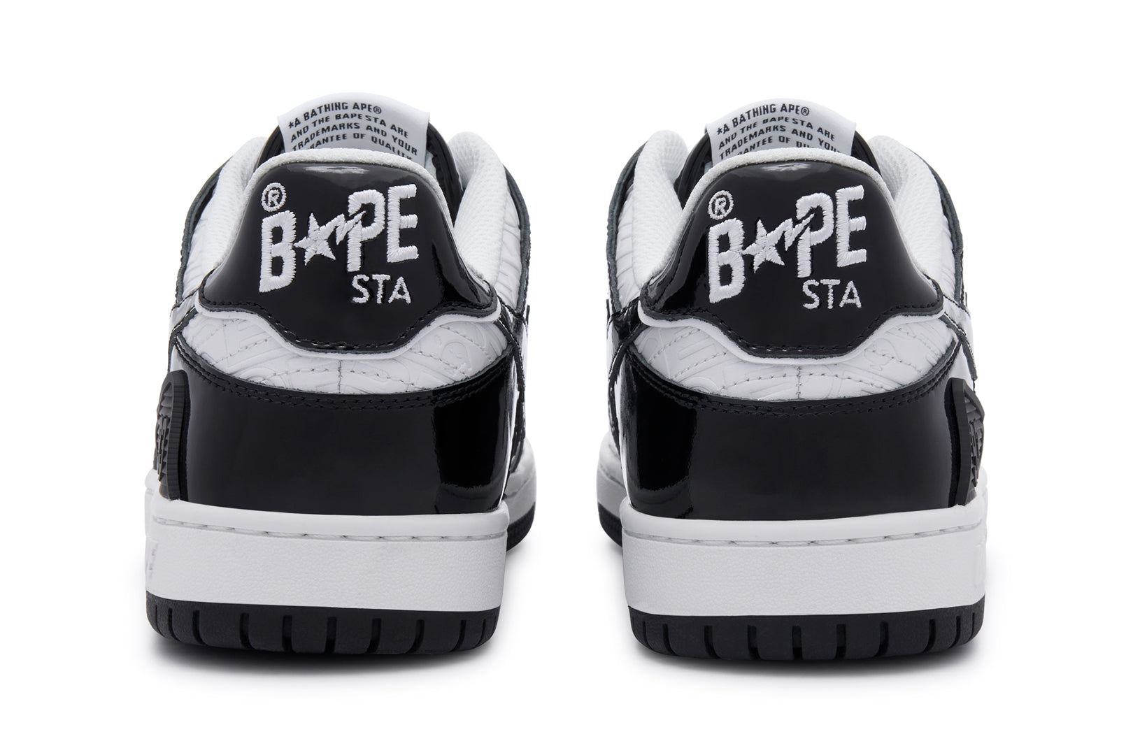 BAPE A Bathing Ape STA ブラック/ホワイト A BATHING APE® BAPE SK8 STA #5 | Bape official website – uk.bape.com