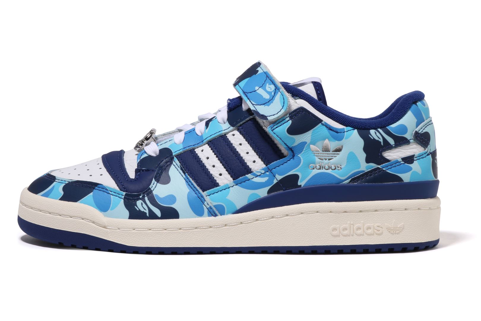 Adidas blue camo shoes on sale