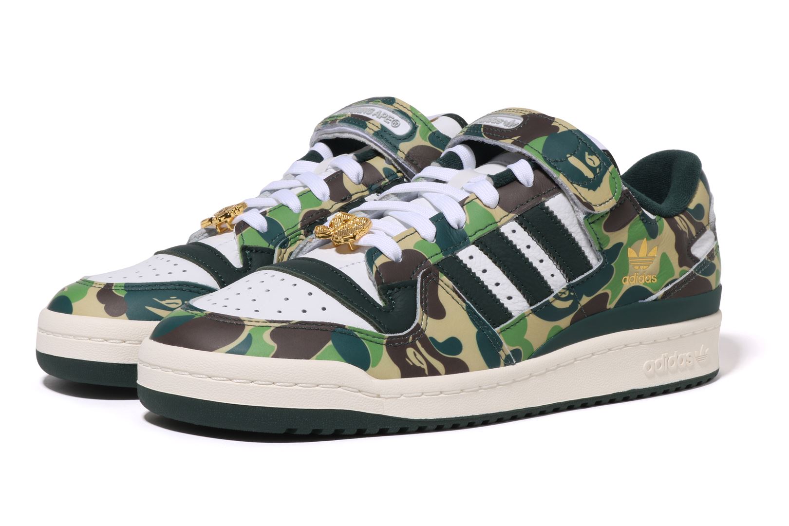 Bape green clearance camo shoes