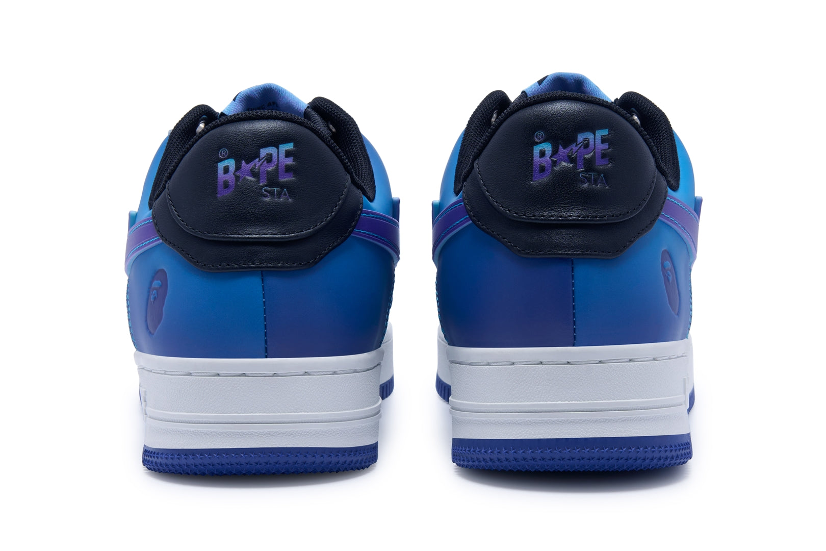 Bape on sale shoes blue