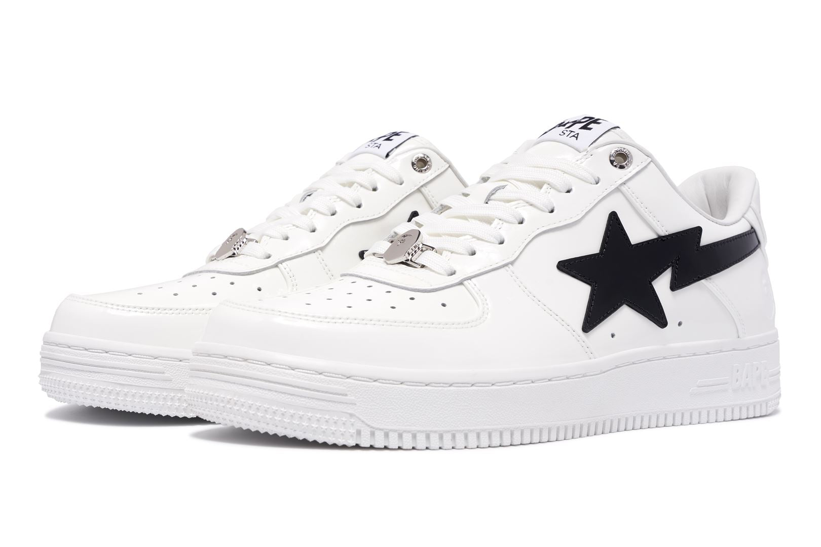 ape bape a bathing ape bapesta 27cm US9 パテント エナメル ABC camo 