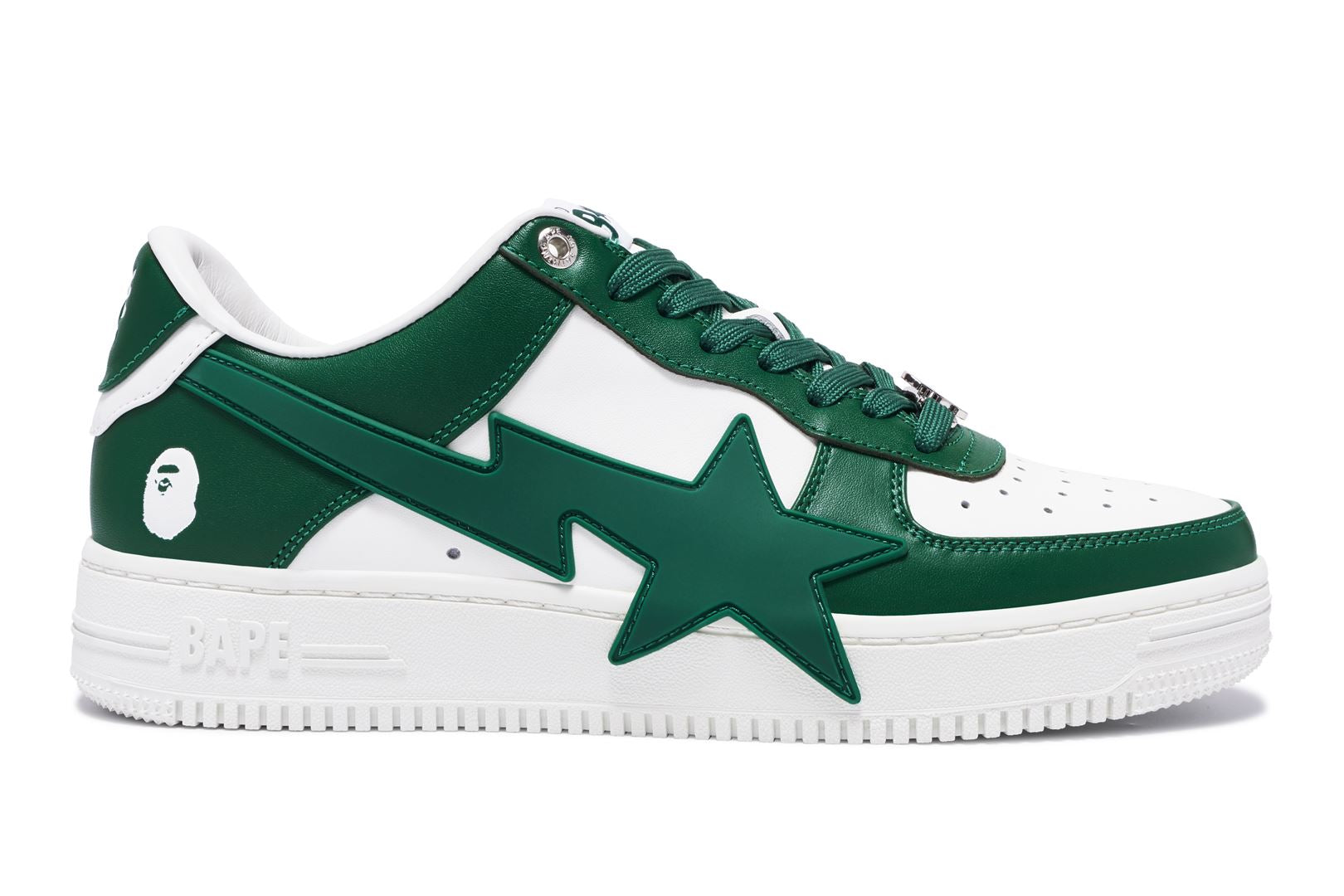 美中品☆A BATHING APE Bapesta グリーン US8.5 BAPE SK8 STA #5 LADIES – uk.bape.com