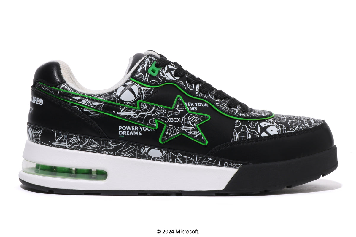 ROAD STA BAPE X XBOX CAMO MENS