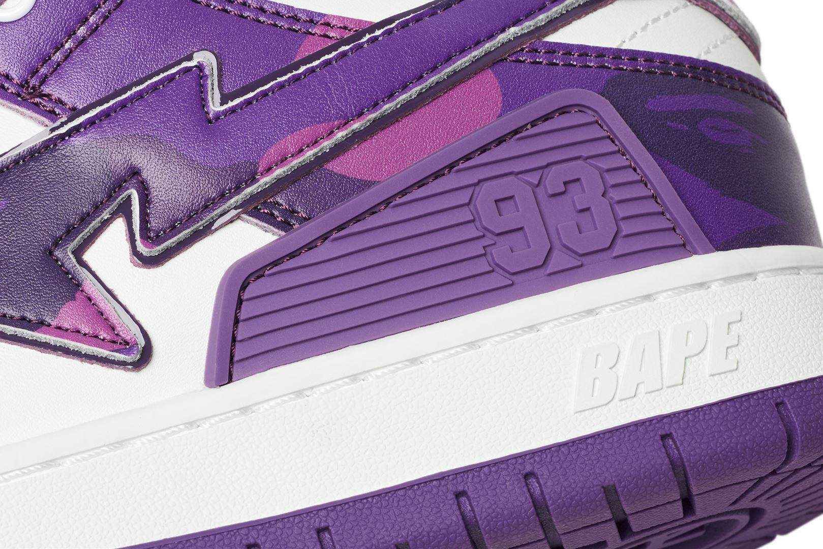 Bape Bapesta Purple Sneaker outlets