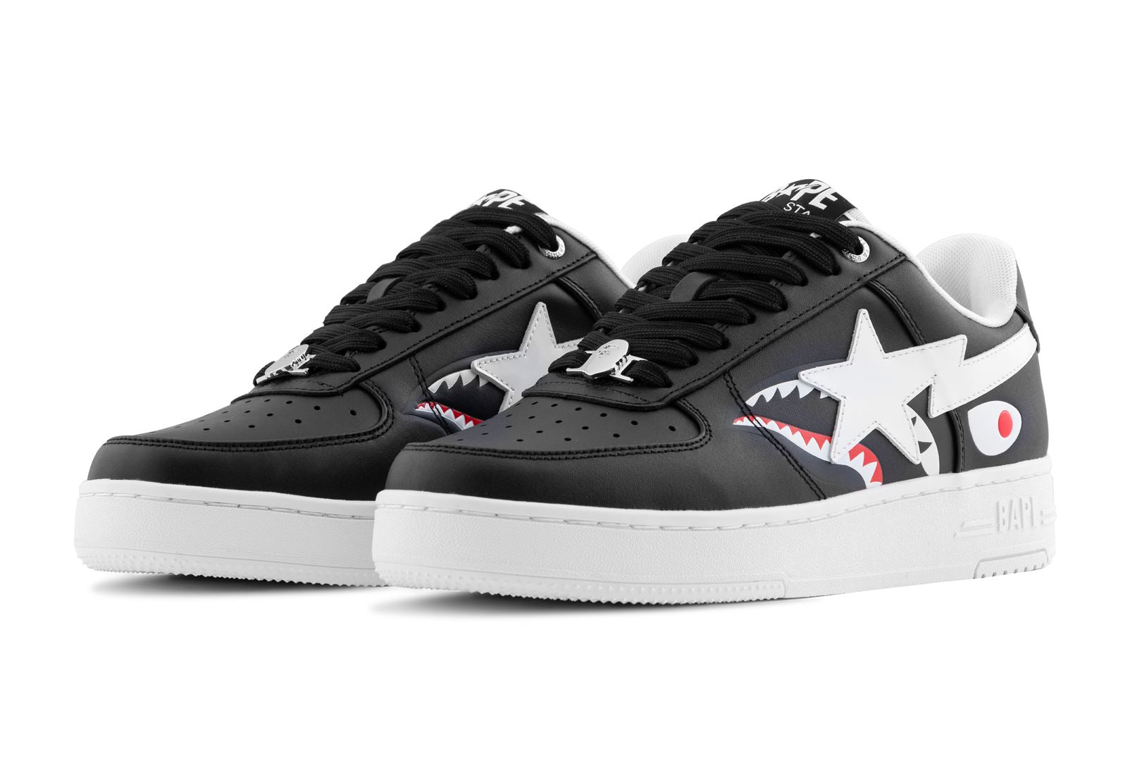 ★BAPE Relax Silhouette Side Shark Polo★ A BATHING APE® Shark STA BAPE X ASSC | Bape official website – uk