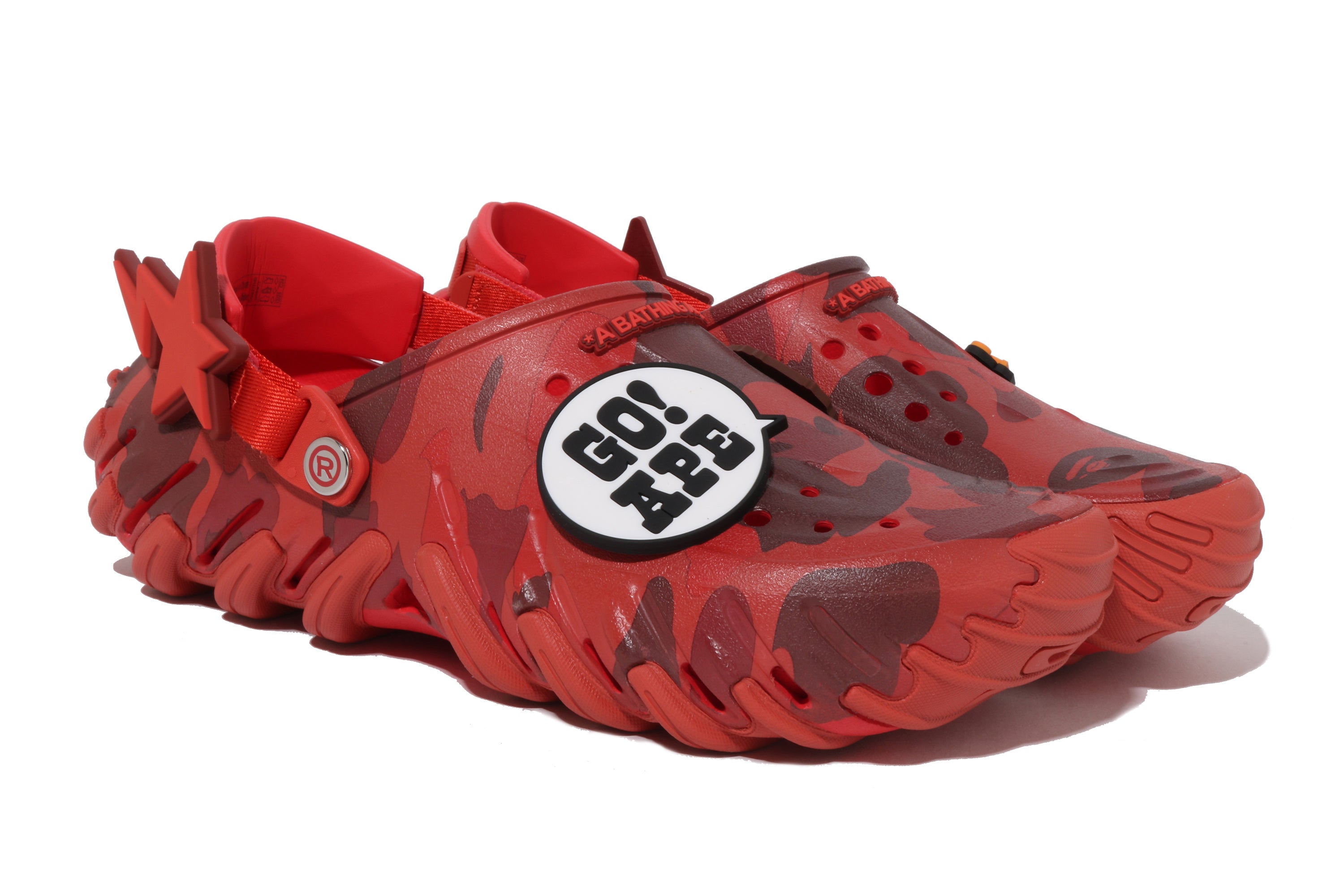 靴 BAPE X CROCS ECHO A BATHING APE® BAPE X Crocs - Echo M1 | Bape official website – uk