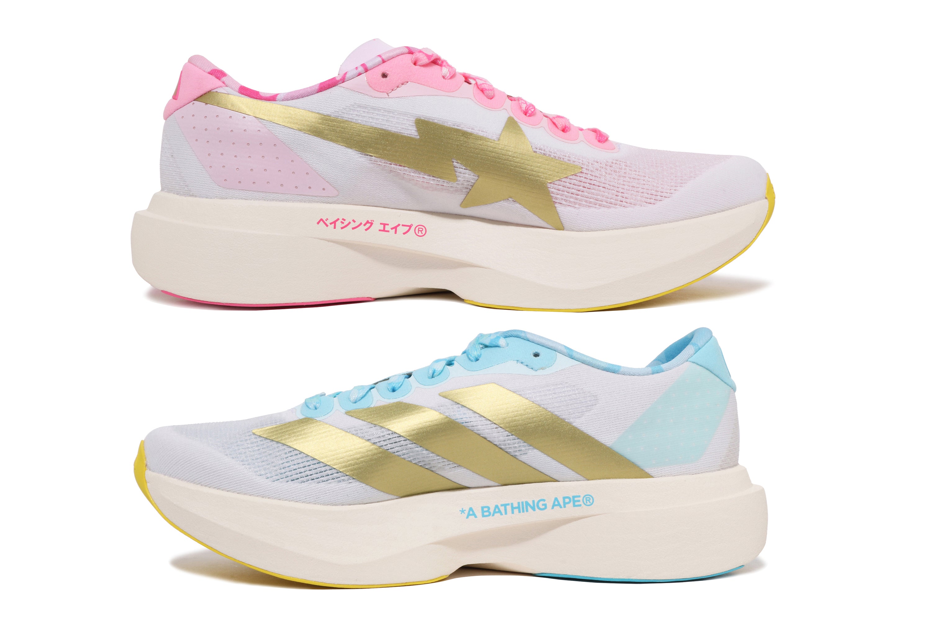 A BATHING APE® X Adidas SS26 World Cup Collection Adizero Evo Sl