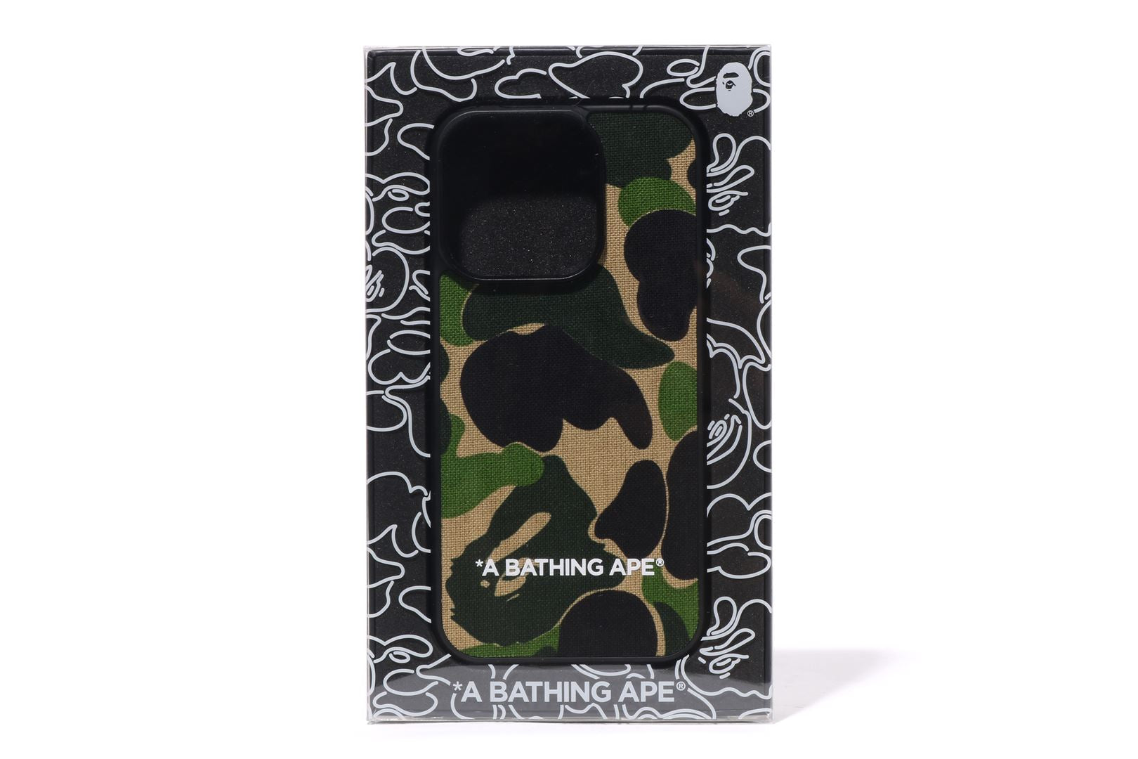 A BATHING APE® Abc Camo Cloth Fabric iPhone 15 Pro Case | Bape
