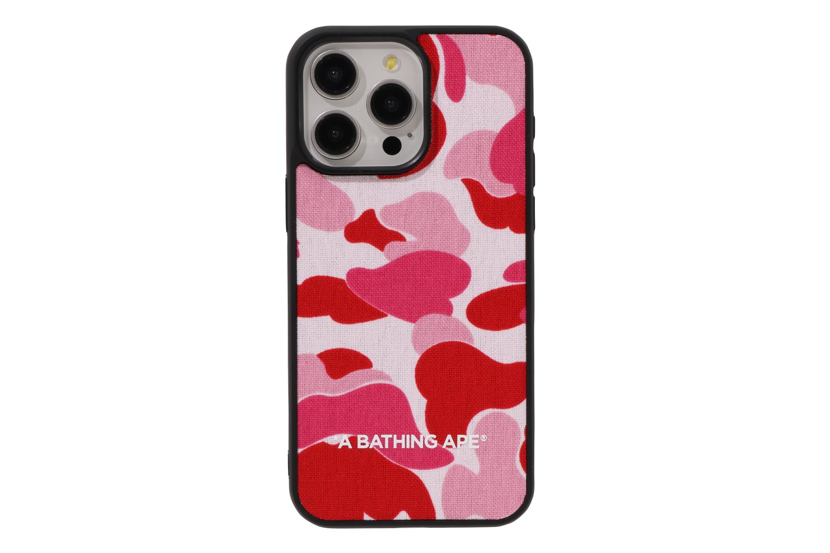 A BATHING APE® Abc Camo Cloth Fabric iPhone 15 Pro Max Case | Bape