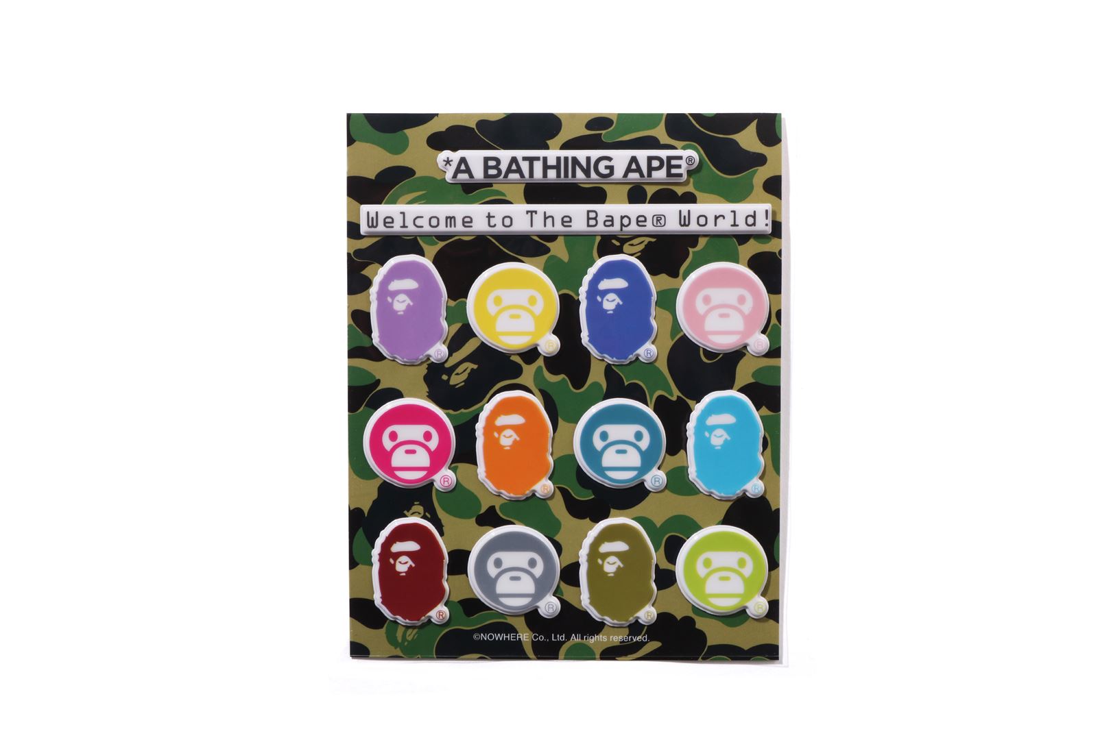 A BATHING APE® BAPE Puffy Sticker | Bape official website – uk.bape.com