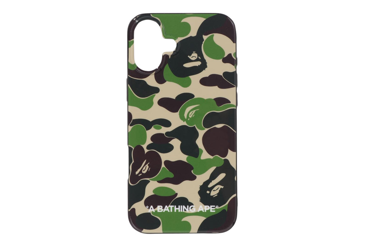 A BATHING APE® Abc Camo iPhone 16 Plus Case Bape official
