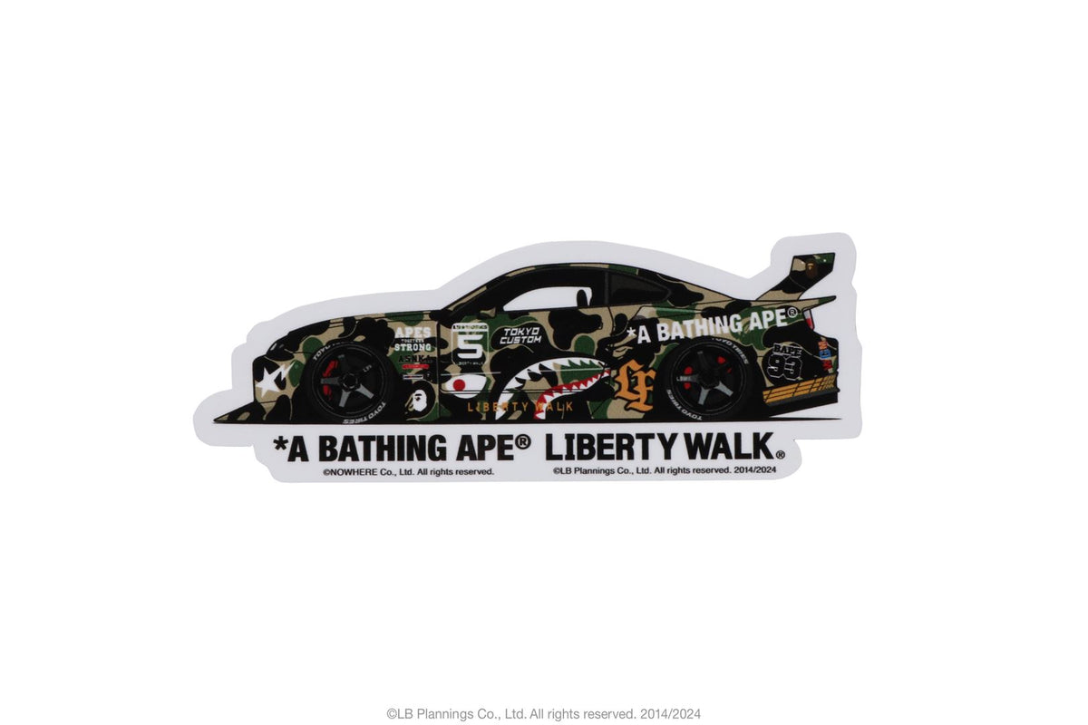 BAPE X LBWK - STICKER SET