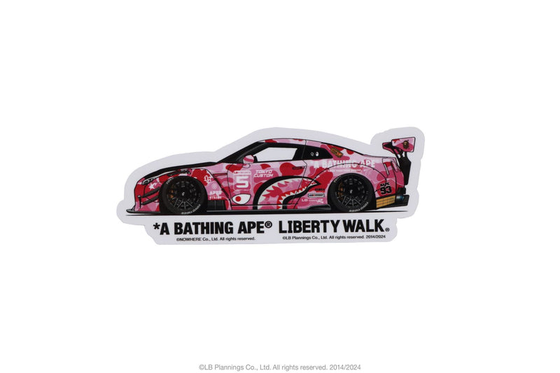 BAPE X LBWK - STICKER SET