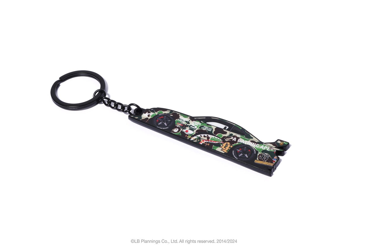 BAPE X LBWK - GT ABC CAMO S15 SILVIA KEYCHAIN