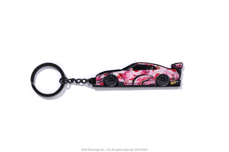 BAPE X LBWK - GT ABC CAMO R35 GT-R KEYCHAIN