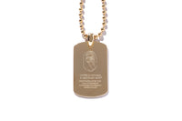 ABC CAMO DOG TAG SET NECKLACE