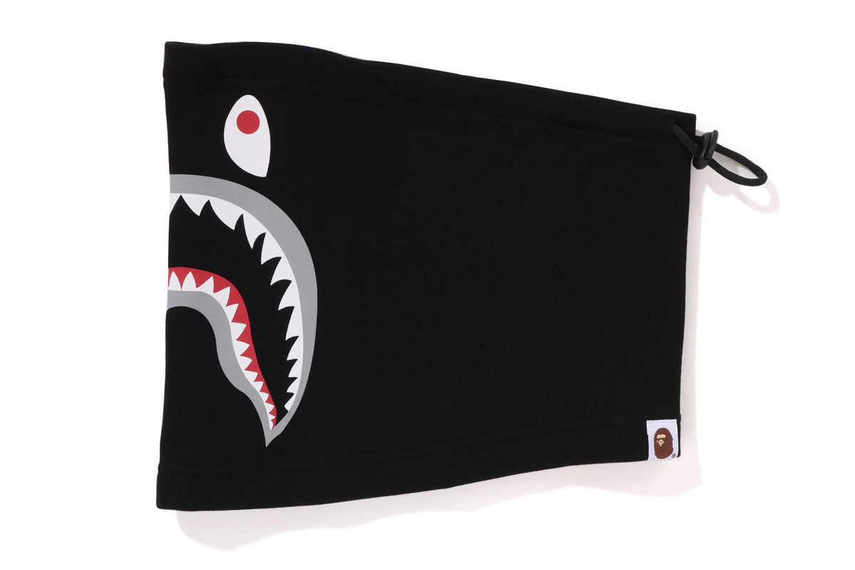 SHARK MOTIF NECK WARMER