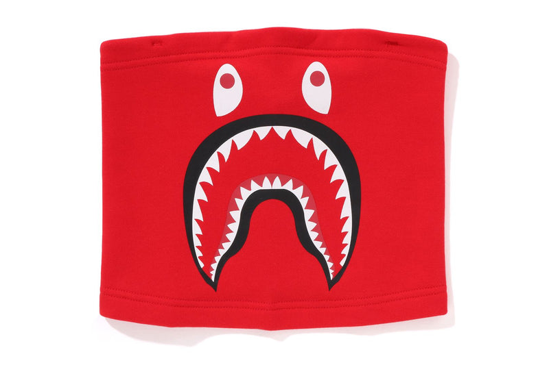 SHARK MOTIF NECK WARMER