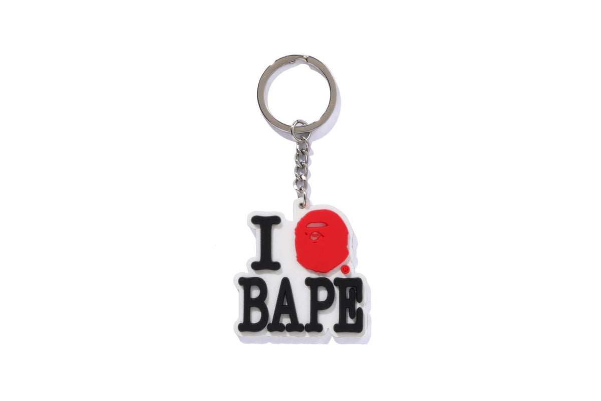 I LOVE BAPE KEYCHAIN