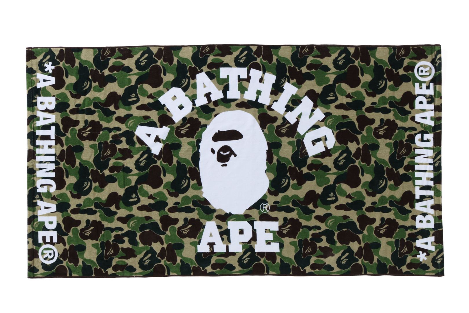 A BATHING APE® Abc Camo Beach Towel | Bape official website – uk