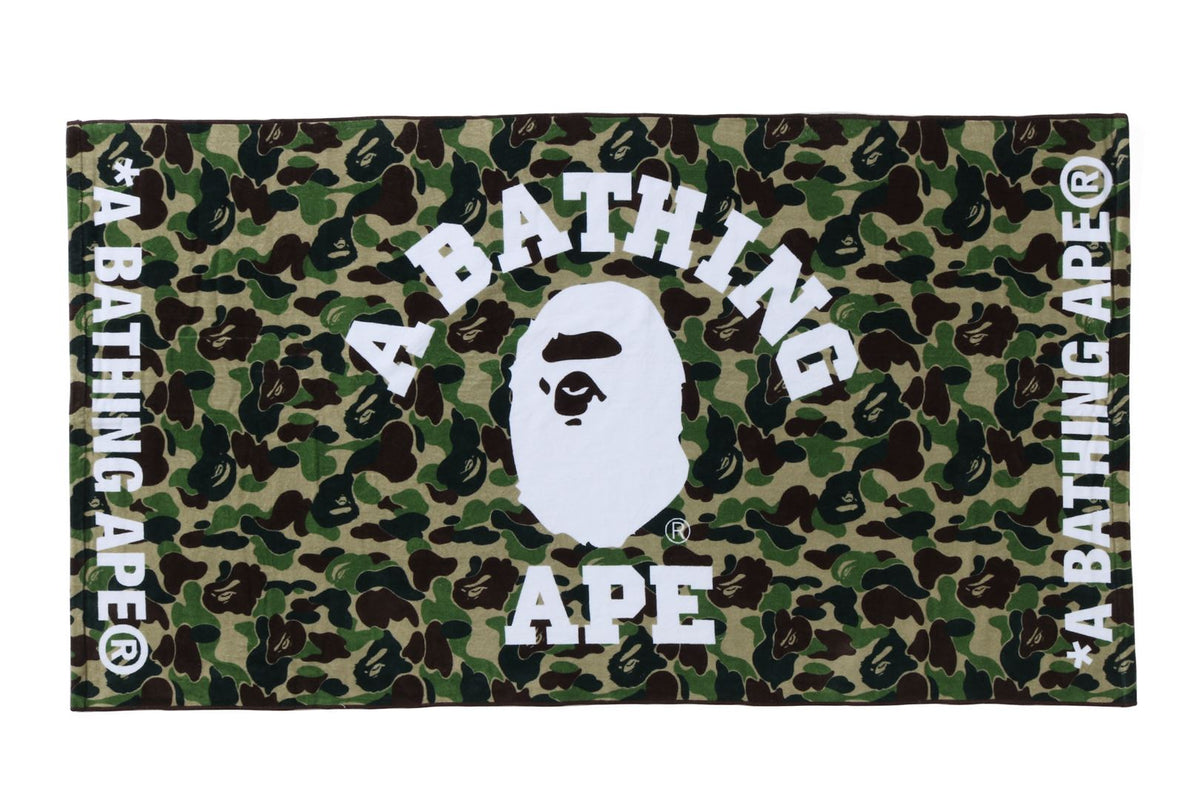 ABC CAMO BEACH TOWEL