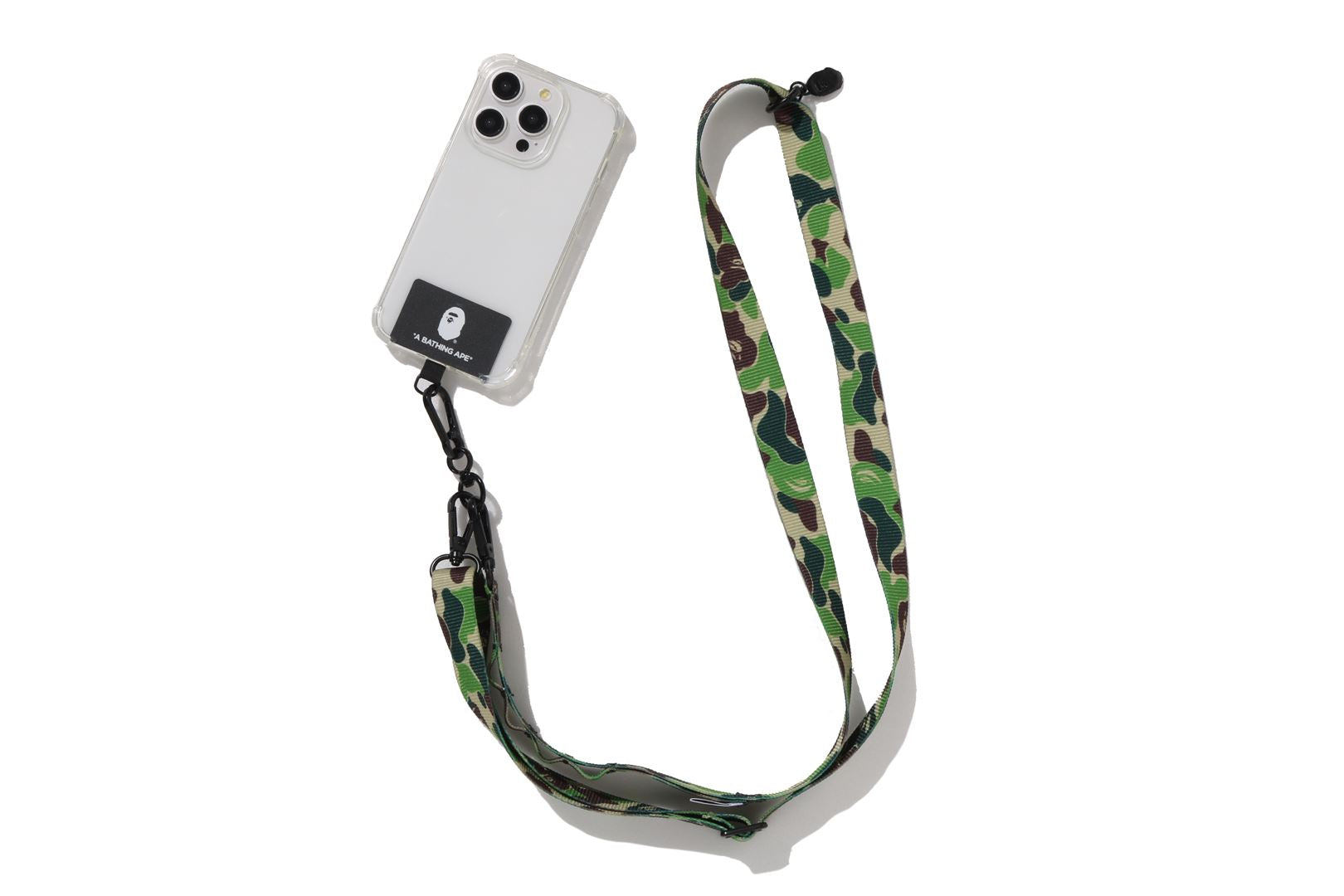 A BATHING APE® Abc Camo Smartphone Shoulder Strap | Bape official