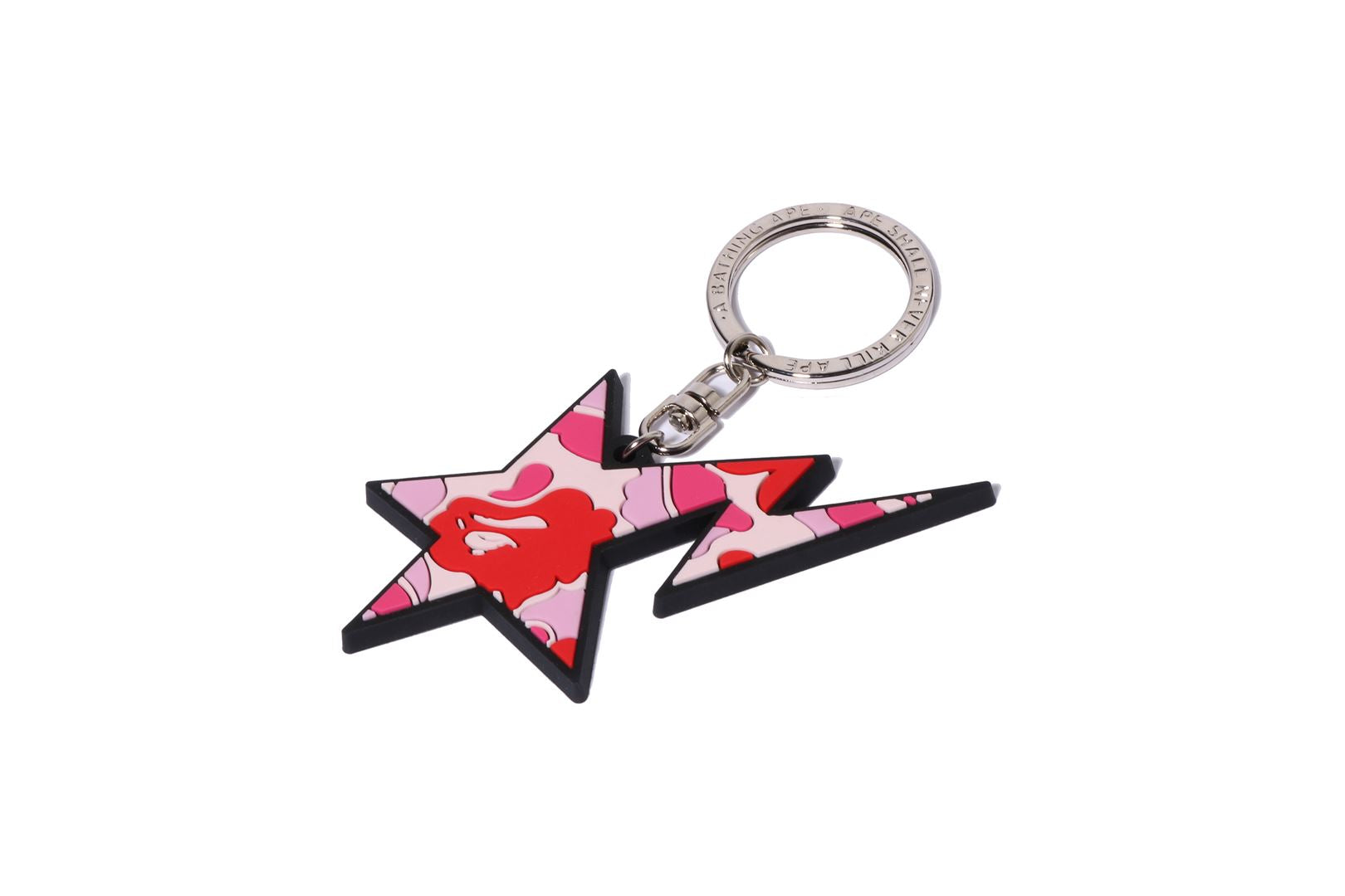 A BATHING APE® Abc Camo STA Rubber Keychain | Bape official
