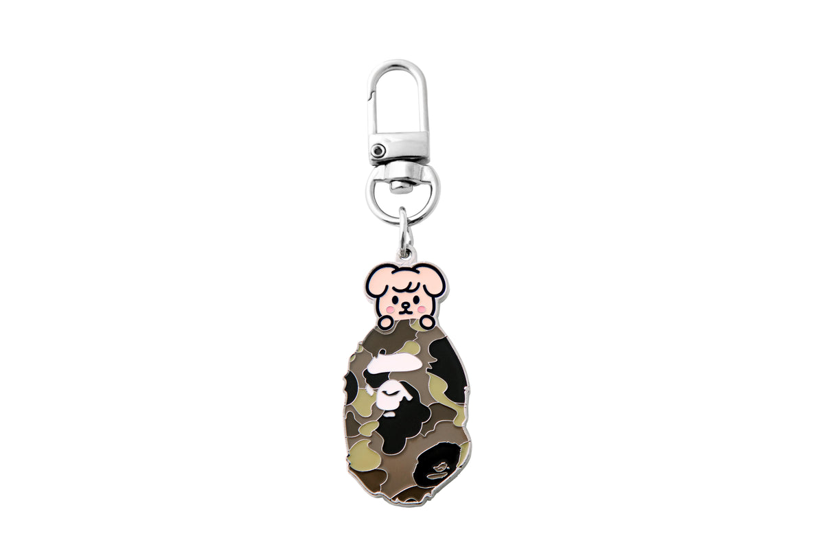 BAPE X STRAY KIDS PUPPYM KEYRING