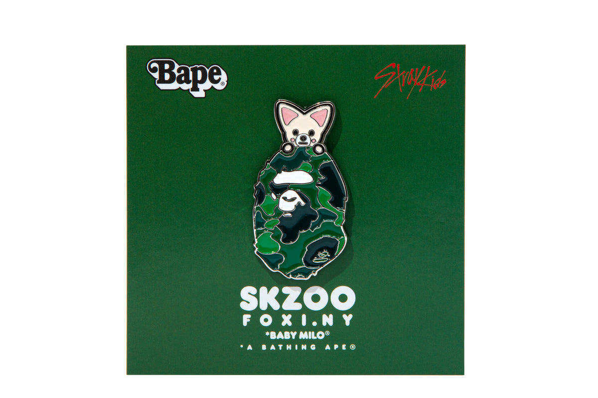 BAPE X STRAY KIDS METAL PINS