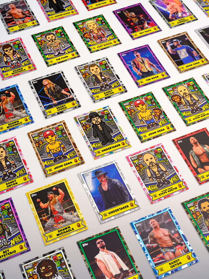BAPE X WWE Blind Box Trading Cards
