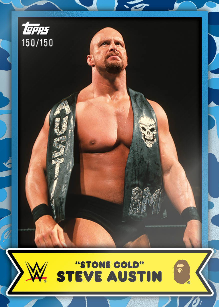 A BATHING APE® BAPE X WWE Blind Box Trading Cards | Bape official ...